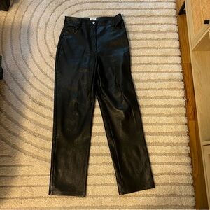 Aritzia Wilfred Black Melina Pant